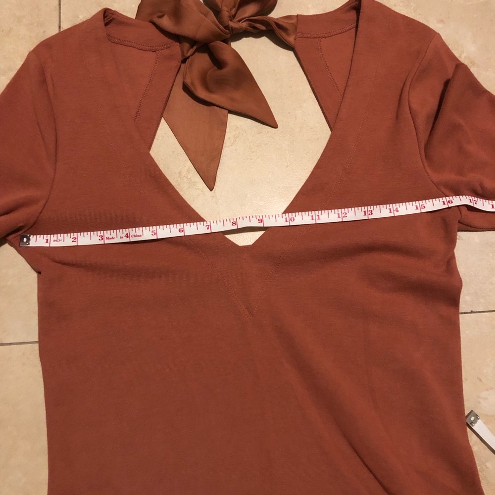 Free People Top Long Sleeve Size Medium - Picture 7 of 8